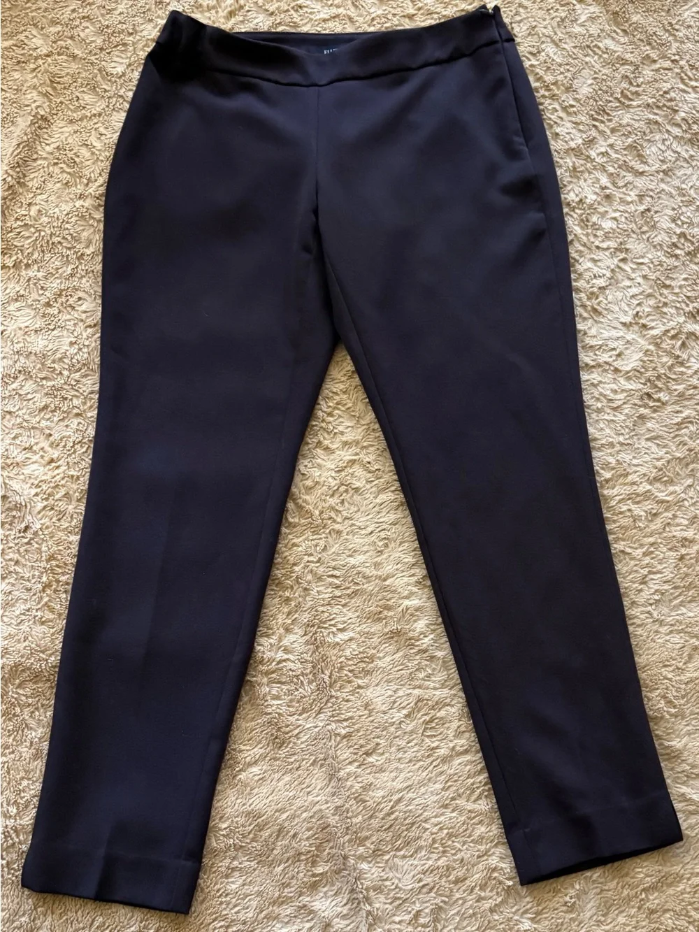Ellen Tracy Black Slim Ponte Pull-On Pants
